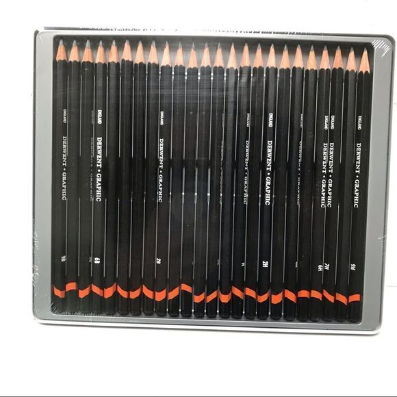 NIB Derwent 24 graphic graphite pencil set - Picture 2 of 4